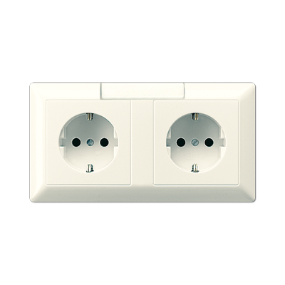 JUNG AS1522NA, SCHUKO??socket for cable ducts 16?A?/?25, 4011377161306