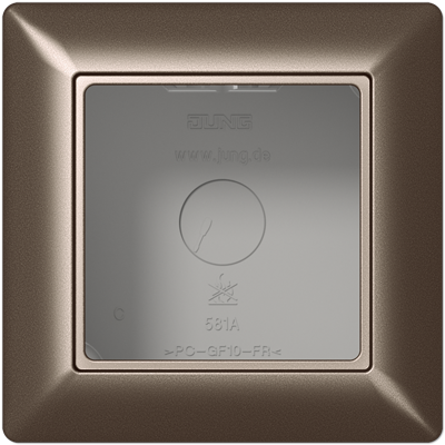 JUNG AS581AMO, surface cap, 4011377094680