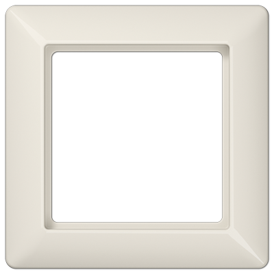 JUNG AS581BF, 1-gang frame, 4011377313552