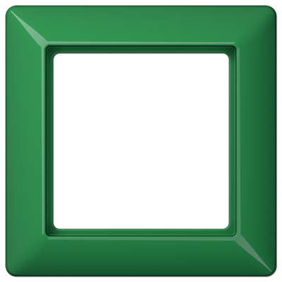 JUNG AS581BFGN, 1-gang frame, 4011377992269