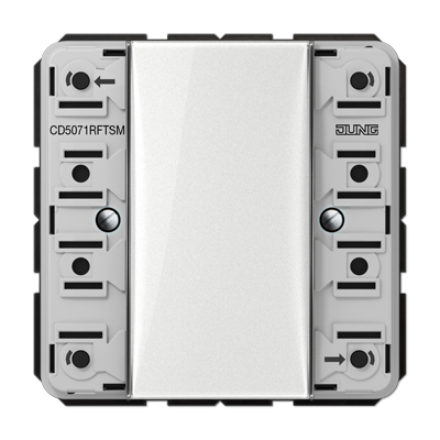 JUNG CD5071RFTSM, Radio push-button module 1-gang, 4011377149229