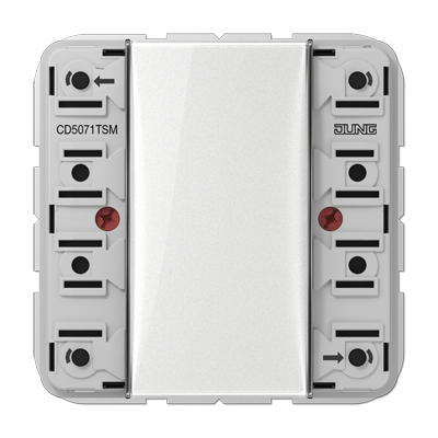 JUNG CD5071TSM, Standard push-button module 1-gang, 4011377106802