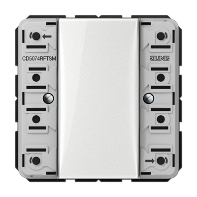 JUNG CD5074RFTSM, Radio push-button module 4-gang, 4011377149731