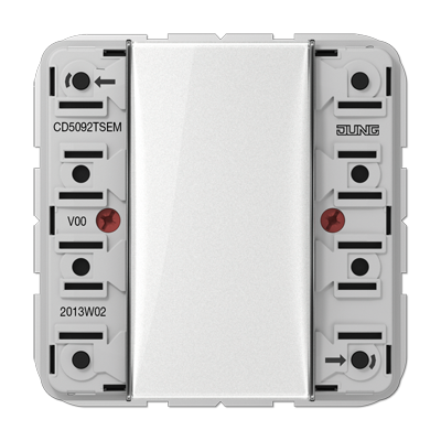 JUNG CD5092TSEM, Universal push-button extension module, 4011377107014