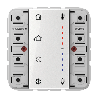 JUNG CD5178TSEM, KNX room temperature controller (exten.), 4011377121584