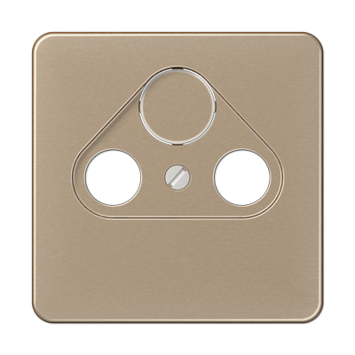 JUNG CD561SATGB, Center plate for TV-FM-SAT sockets, 4011377470804