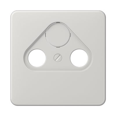 JUNG CD561SATLG, Center plate for TV-FM-SAT sockets, 4011377580800