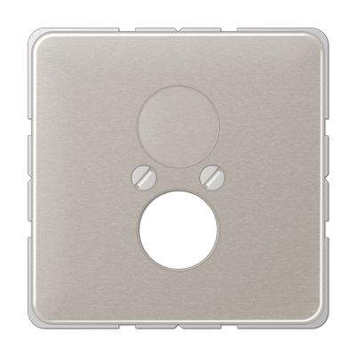 JUNG CD562PT, Center plate for 2 loudspeaker or BNC so, 4011377043503