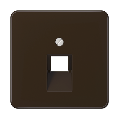 JUNG CD569-1UABR, center pl.f.1-gang mod. jack sockets, 4011377681606