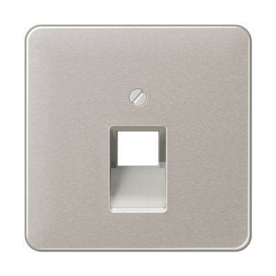 JUNG CD569-1UAPT, centre pl.f.1-gang mod. jack sockets, 4011377682306