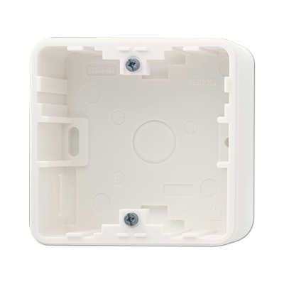 JUNG CD581AW-1, Surface Cap 1-gang, 4011377082250