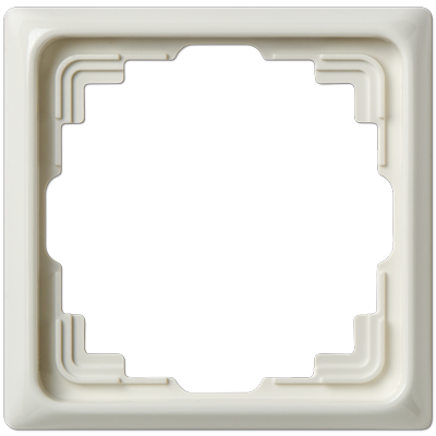 JUNG CD581KW, 1-gang frame, 4011377570108