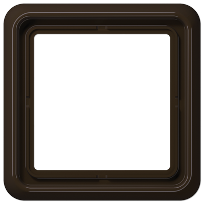 JUNG CD581WUBR, 1-gang frame, 4011377670204