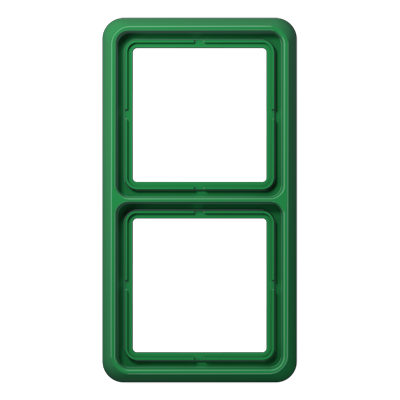 JUNG CD582WUGN, 2-gang frame, 4011377671003