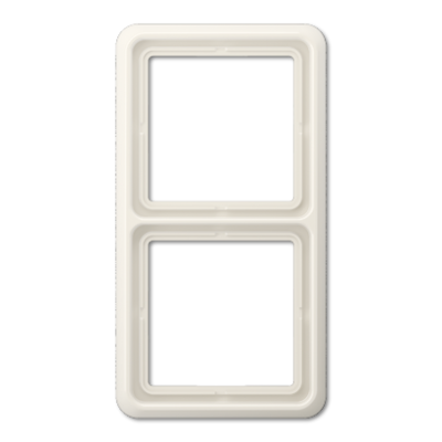 JUNG CD582WUW, 2-gang frame, 4011377670600