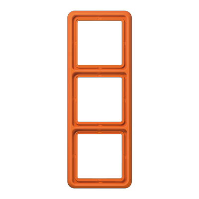 JUNG CD583WUO, 3-gang frame, 4011377671706