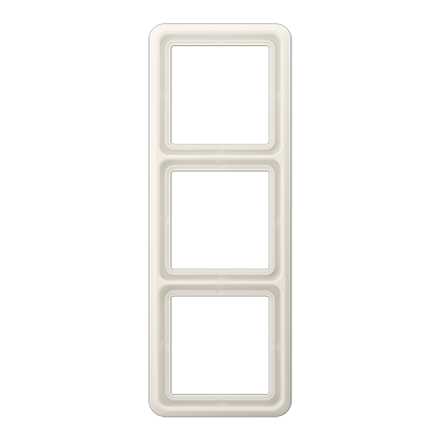 JUNG CD583WUW, 3-gang frame, 4011377671201