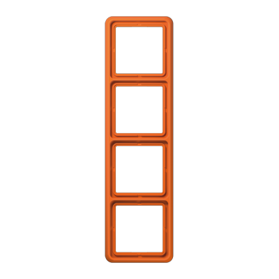 JUNG CD584WUO, 4-gang frame, 4011377996946