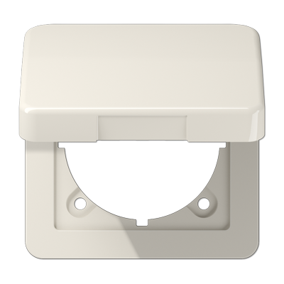 JUNG CD590BFKL, centre plate with hinged lid, 4011377674806