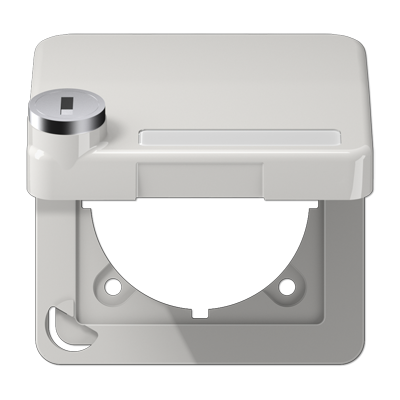 JUNG CD590BFKLSLLG, hinged lid, 4011377147768