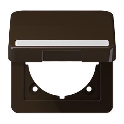 JUNG CD590BFNAKLBR, c.plate w.hinged lid/ inscrip. plate, 4011377675605