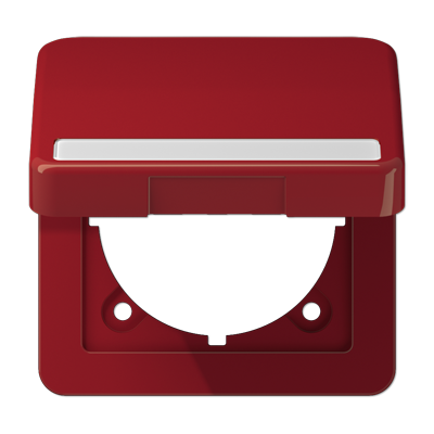 JUNG CD590BFNAKLRT, c.plate w.hinged lid/ inscrip. plate, 4011377678002