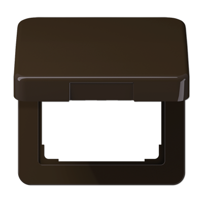 JUNG CD590KLBR, centre plate with hinged lid, 4011377062900