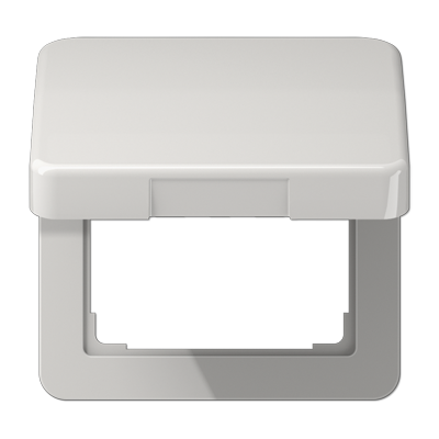 JUNG CD590KLLG, centre plate with hinged lid, 4011377580909