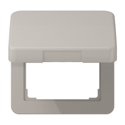 JUNG CD590KLPT, centre plate with hinged lid, 4011377063709