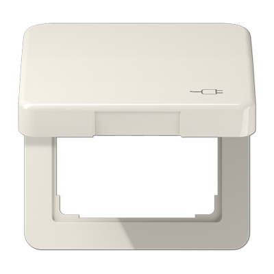 JUNG CD590KLSOC, Hinged lid for socket, 4011377163928