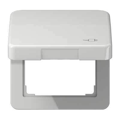 JUNG CD590KLSOCLG, Hinged lid for socket, 4011377163973