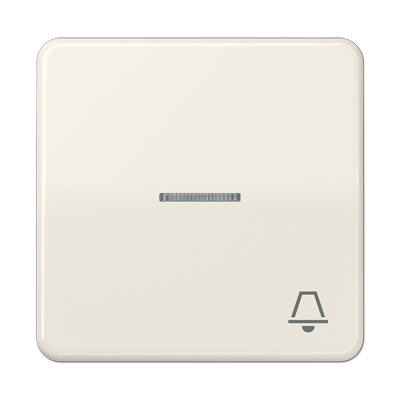 JUNG CD590KO5K, 1-gang rocker w.symbol bell& trans. lens, 4011377254459