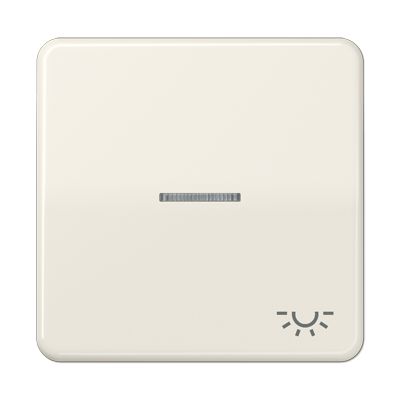 JUNG CD590KO5L, 1-gang rocker w.symbol light&trans. lens, 4011377253452