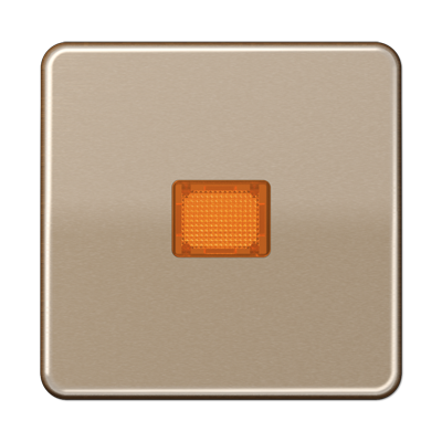 JUNG CD590KOGB, 1-gang rocker with orange lens, 4011377064607