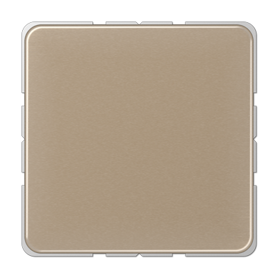 JUNG CD594-0GB, blank centre plate for snap-on fixing, 4011377768901