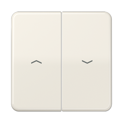 JUNG CD595PBF, 2-gang rocker, 4011377551800