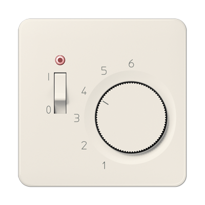 JUNG CDTR231PL, centre plate for room thermostat insert, 4011377827301