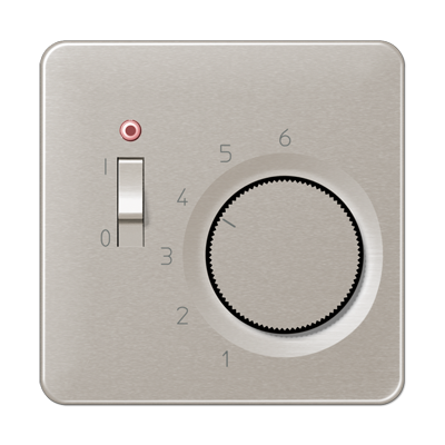 JUNG CDTR231PLPT, centre plate for room thermostat insert, 4011377828100