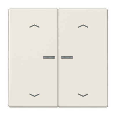 JUNG LS102KO5P, Rocker for push-button 2-gang, lens, arr, 4011377181908