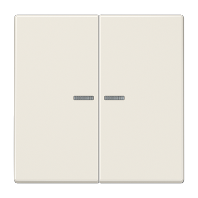 JUNG LS10921STRF, KNX RF centre plate 2-gang, 4011377194717