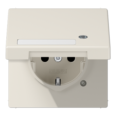 JUNG LS1520NAKLKO, Schuko socket with hinged lid, 4011377157897