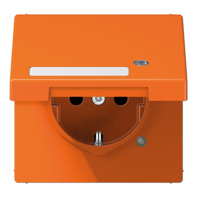 JUNG LS1520NAKLKOO, Schuko socket with hinged lid, 4011377157927