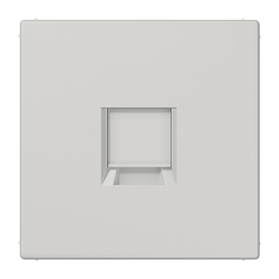 JUNG LS1969-1WELG, centre plate for MJ f. 1 socket, 4011377177772