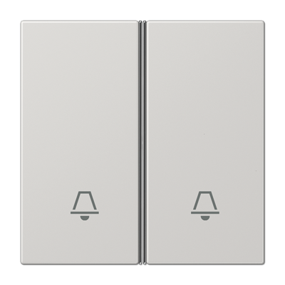 JUNG LS402TSAKLG, cover 2-gang, 4011377087712