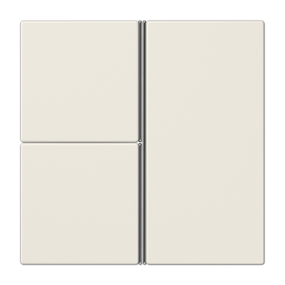 JUNG LS403TSA, Cover kit 3-gang, complete, 4011377044173