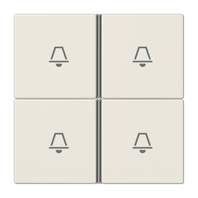 JUNG LS404TSAK, cover 4-gang, 4011377087835