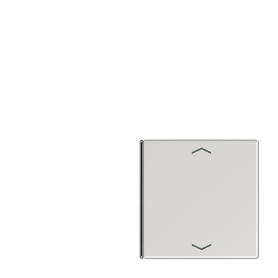 JUNG LS404TSAPLG14, Cover 4-gang with sym. for button 1+4, 4011377044418