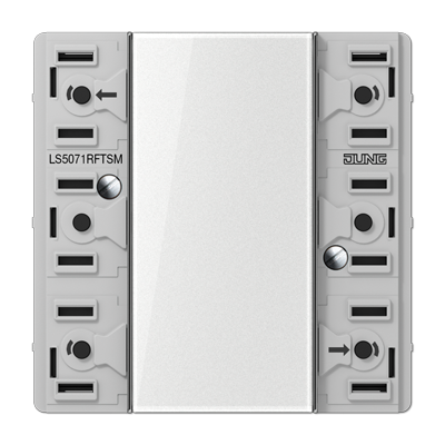 JUNG LS5073RFTSM, Radio push-button module 3-gang, 4011377149717