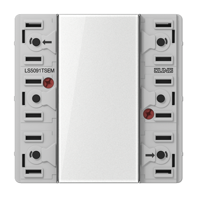 JUNG LS5091TSEM, Universal push-button extension module, 4011377107045