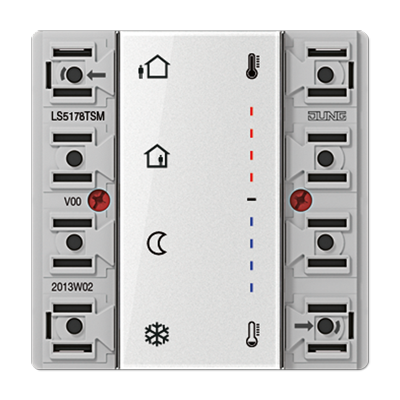 JUNG LS5178TSM, KNX room temperature controller, 4011377121546